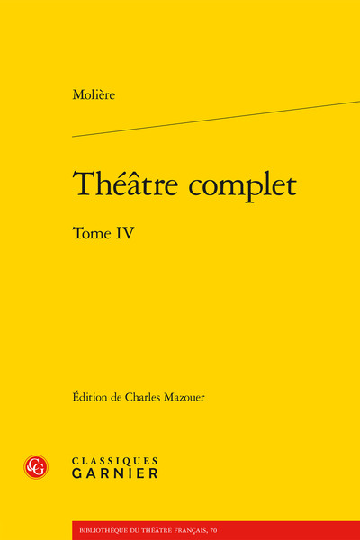 Picture of Théâtre complet