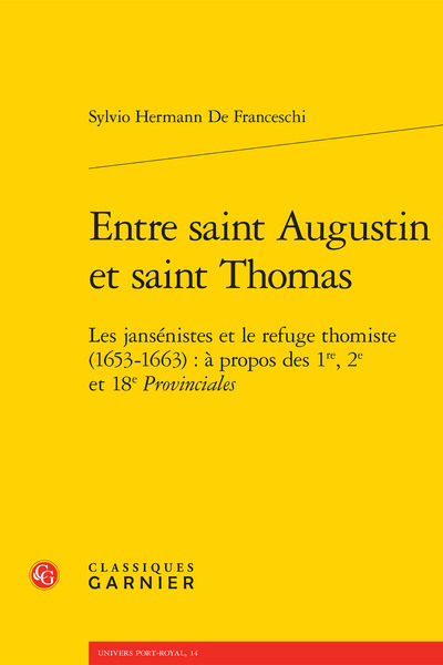 Image de Entre saint Augustin et saint Thomas