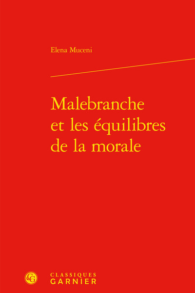 Image de Malebranche et les équilibres de la morale
