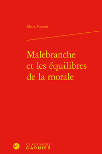 Image de Malebranche et les équilibres de la morale