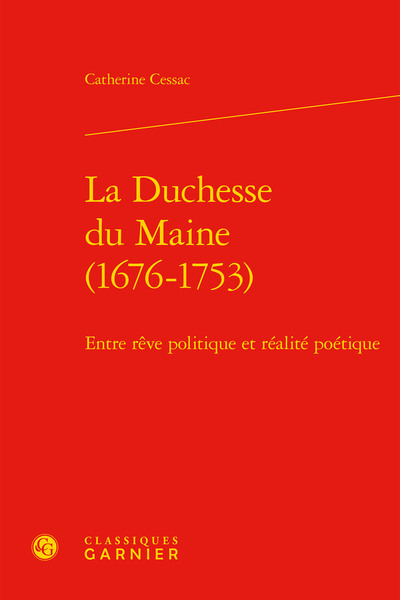 Image de La Duchesse du Maine (1676-1753)
