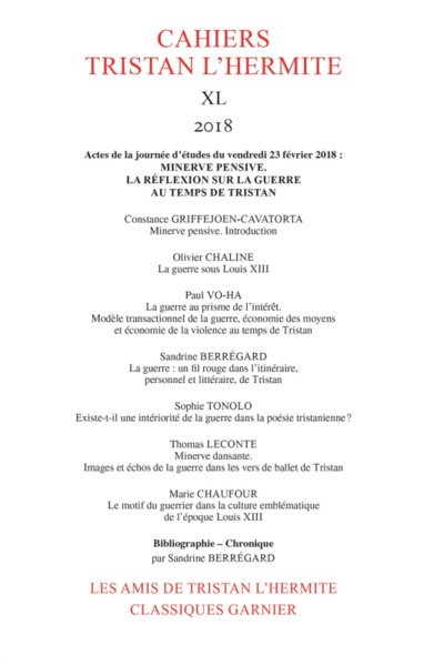 Image de Cahiers Tristan L'Hermite