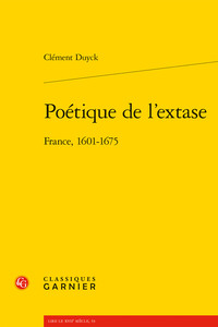 Image de Poétique de l'extase