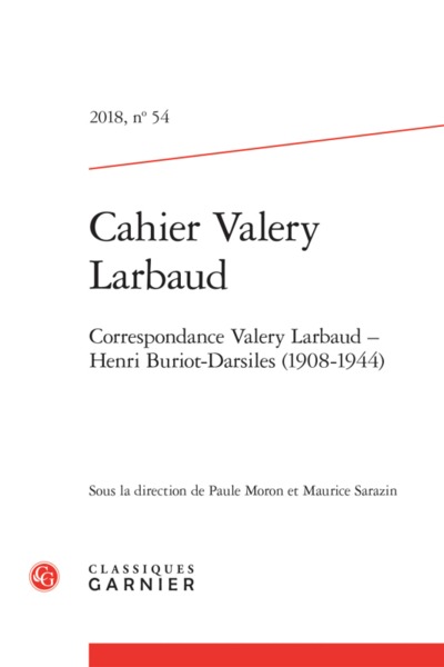 Image de Cahiers Valery Larbaud