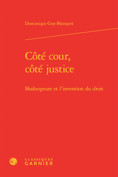 Picture of Côté cour, côté justice