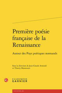 Picture of Première poésie française de la Renaissance