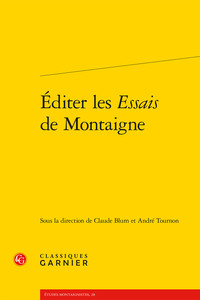 Picture of Éditer les Essais de Montaigne