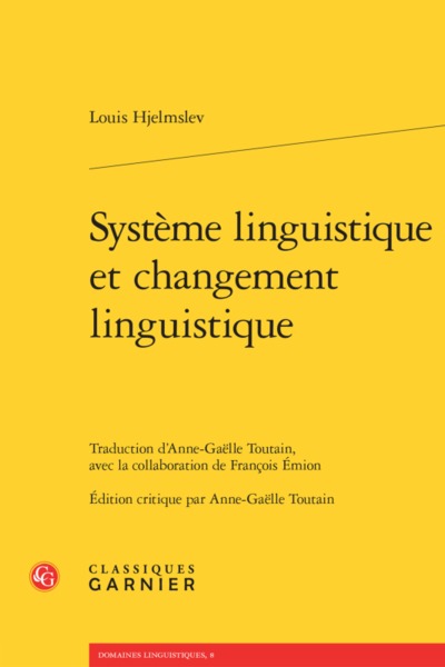 Picture of Système linguistique et changement linguistique