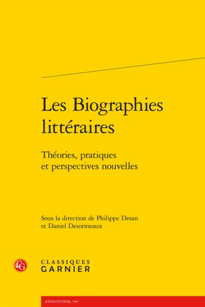 Image de Les Biographies littéraires
