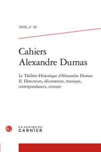Picture of Cahiers Alexandre Dumas