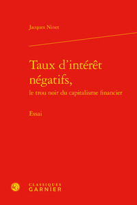 Image de Taux d'intérêt négatifs,