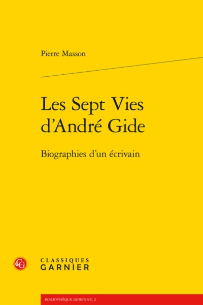 Image de Les Sept Vies d'André Gide