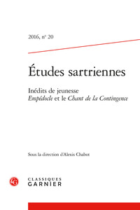 Image de Études sartriennes