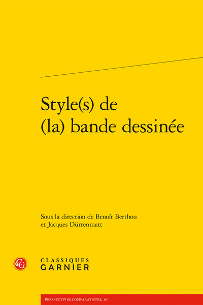 Picture of Style(s) de (la) bande dessinée