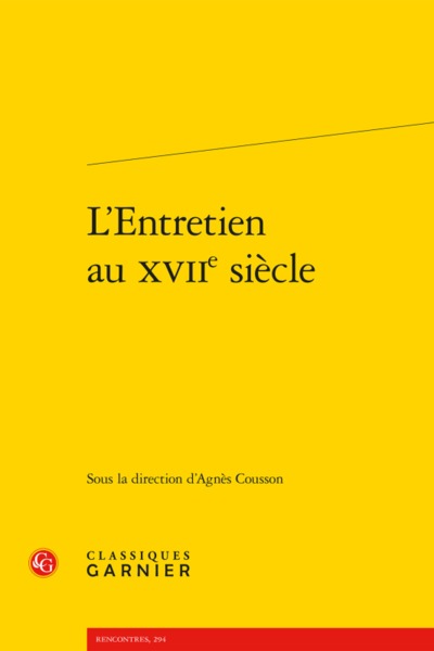 Image de L'Entretien au XVIIe siècle