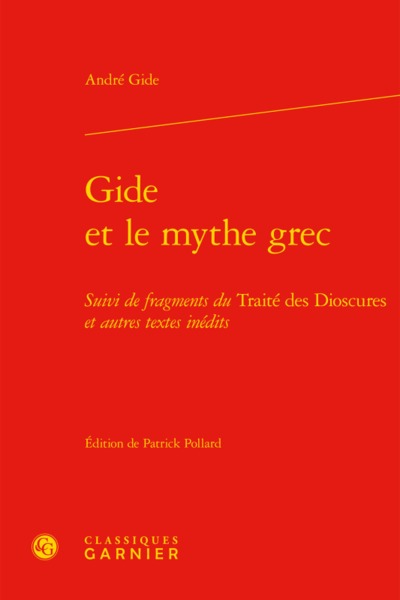 Image de Gide et le mythe grec