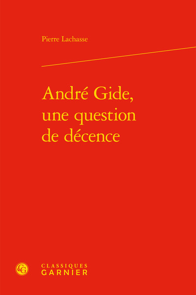 Image de André Gide, une question de décence
