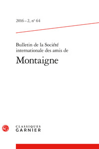Image de Bulletin de la Société internationale des amis de Montaigne