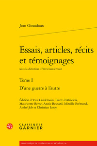 Image de Essais, articles, récits et témoignages