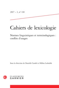 Picture of Cahiers de lexicologie