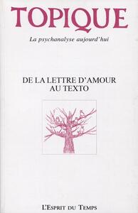 Image de Topique 147 Novembre 2019 - De la lettre d'amour au texto
