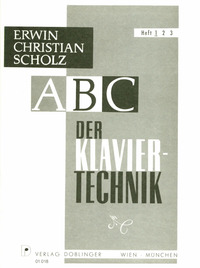 Picture of ERWIN CHRISTIAN SCHOLZ  : ABC DER KLAVIERTECHNIK 1 - PIANO