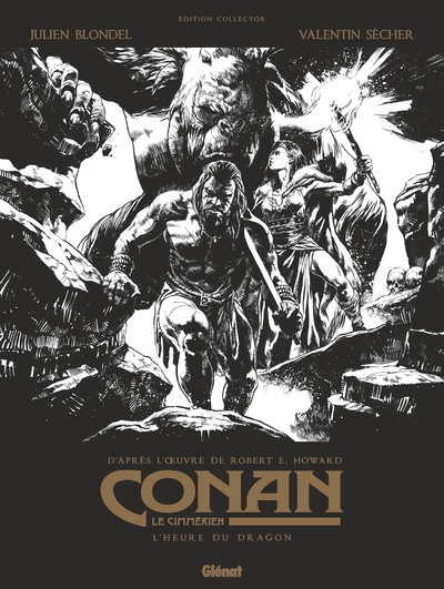 Image de Conan le Cimmérien - L'Heure du Dragon N&B