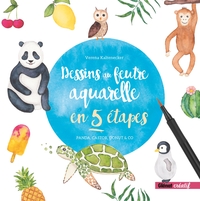 Picture of Dessins au feutre aquarelle en 5 étapes