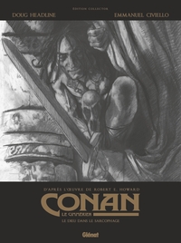 Image de Conan le Cimmérien - Le dieu dans le sarcophage N&B
