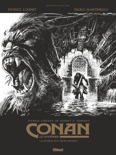 Image de Conan le Cimmérien - La Maison aux trois bandits N&B