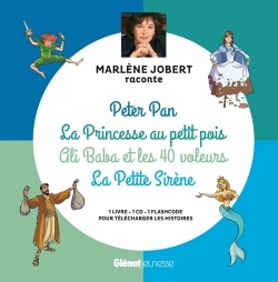 Image de Marlène Jobert raconte Peter Pan, La Princesse au petit pois, Ali Baba, La Petite Sirène