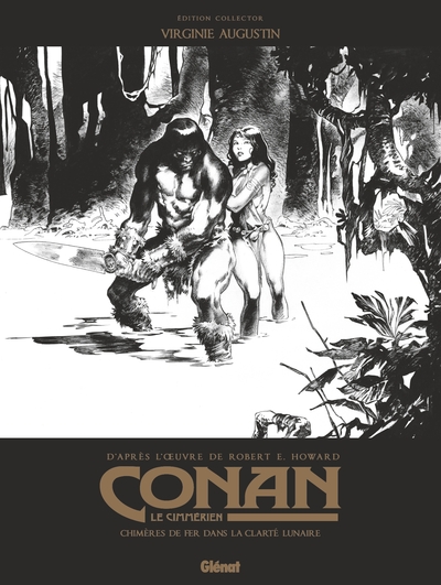 Image de Conan le Cimmérien - Chimères de fer dans la clarté lunaire N&B