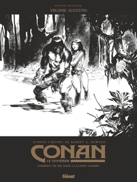 Image de Conan le Cimmérien - Chimères de fer dans la clarté lunaire N&B