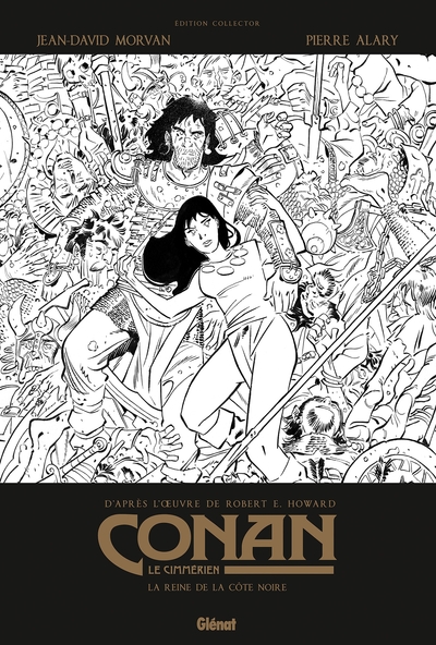 Image de Conan le Cimmérien - La Reine de la côte noire N&B