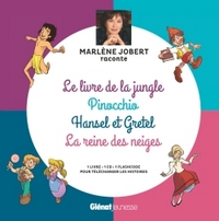 Image de Marlène Jobert raconte Pinocchio, Le livre de la jungle, Hansel et Gretel, La Reine des Neiges