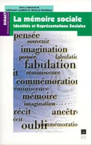 Image de MEMOIRE SOCIALE REPRESENTATIONS ET IDENTITES