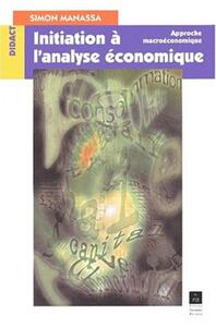 Picture of INITIATION A L ANALYSE ECONOMIQUE