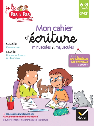 Picture of Mon cahier d'écriture minuscules et majuscules