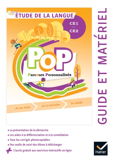 Picture of POP - Etude de la langue CE1 CE2 Ed. 2022 - Guide pédagogique + accès numérique