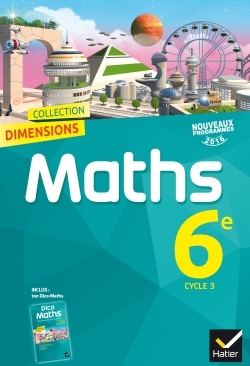 Picture of Dimensions Mathématiques 6e éd. 2016 - Manuel de l'élève