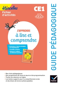 Image de Etincelles - Français CE1 Ed. 2019 - J'apprends à lire et comprendre - Guide pédagogique