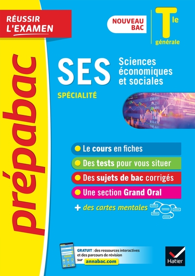 Picture of SES Tle générale (spécialité) - Prépabac Réussir l'examen - Bac 2023