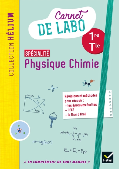 Picture of Physique chimie 1re/Tle - Éd. 2020 - Carnet de labo élève