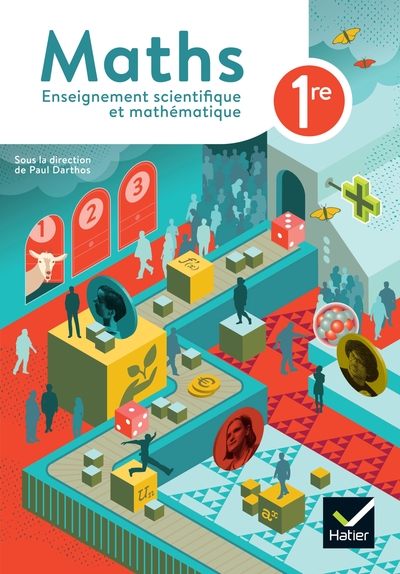 Image de Maths 1re Enseignement scientifique et mathématique - Ed. 2023 - Livre élève