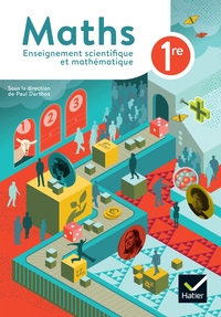 Image de Maths 1re Enseignement scientifique et mathématique - Ed. 2023 - Livre élève