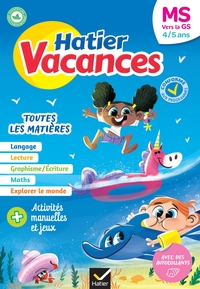 Image de Hatier vacances - Cahier de vacances 2025 de la MS vers la GS 4/5 ans