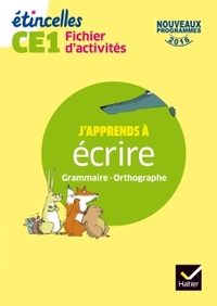 Image de Etincelles - Etude de la langue CE1 Éd. 2017 - Fichier d'activités