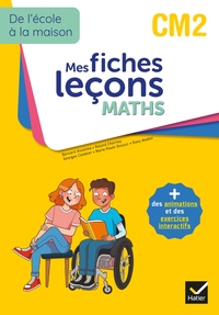 Picture of De l'école à la maison - Maths CM2 Ed. 2022 - Mes fiches Leçons de Maths + exercices numériques