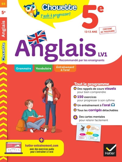 Image de Chouette - Anglais 5e - LV1 (A1+, A2)