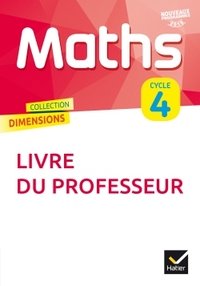 Picture of Dimensions Mathématiques Cycle 4 éd. 2016 - Guide pédagogique